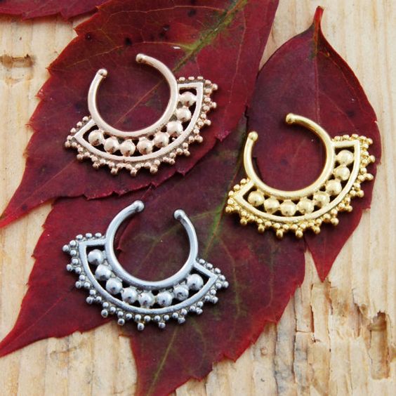 Clip On Nose Ring - Clip On Jewelry