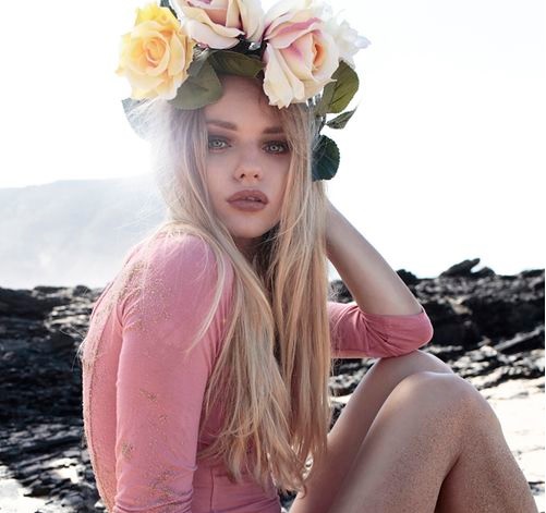 Floral Crowns for the Beach