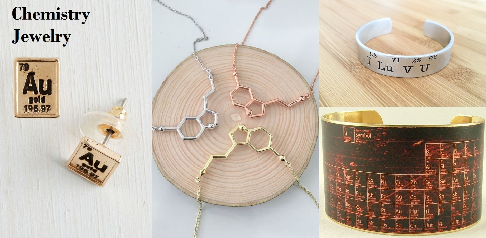 Science Jewelry for Chemistry Lovers