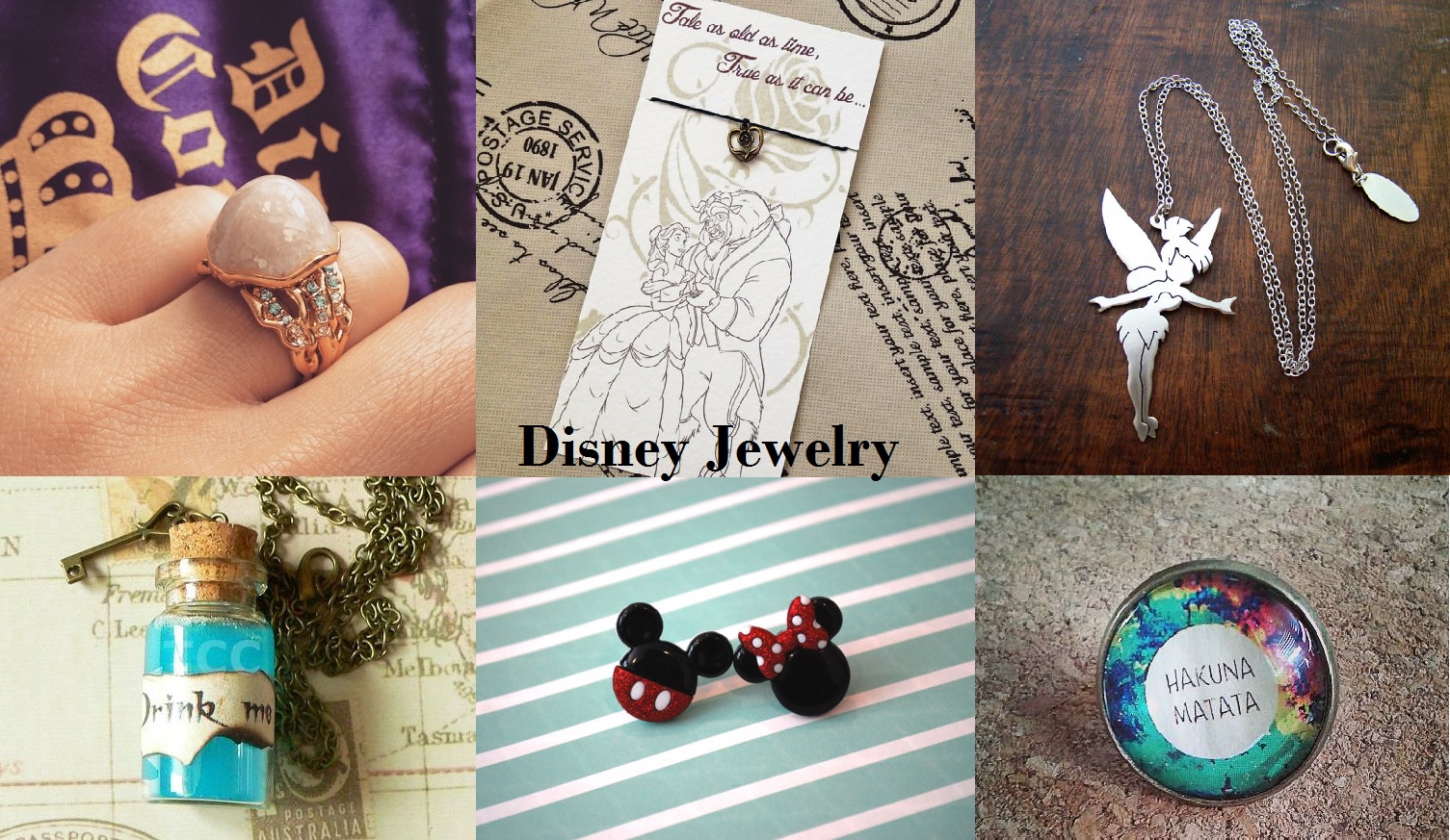 Disney Movie Inspired Jewelry