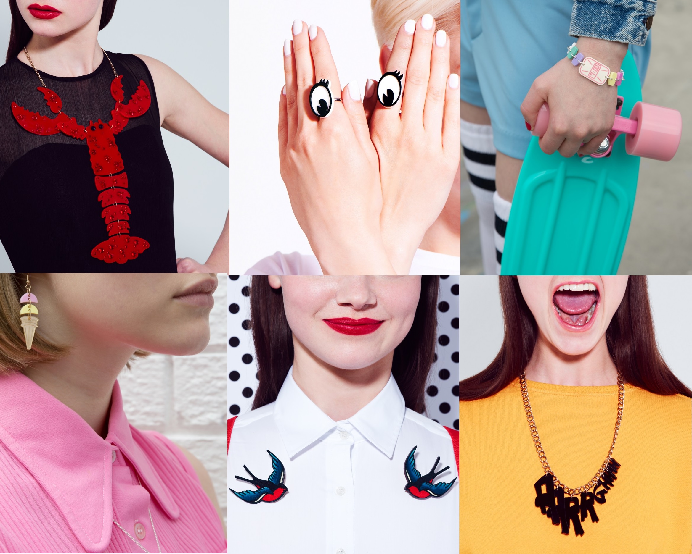 Tatty Devine Acrylic Jewelry Brand