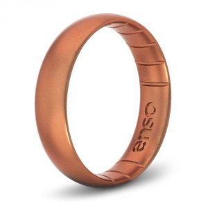 3. Thin Elements Silicone Ring by Enso Men's Rings