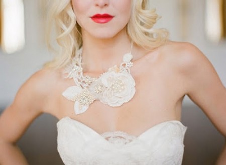 statement bridal necklace