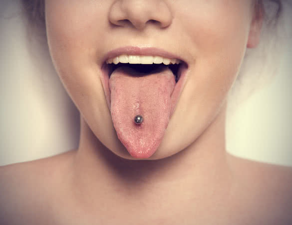 tongue piercings