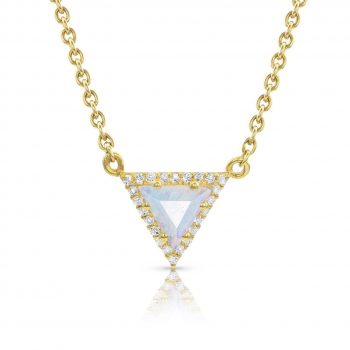 14kt Gold Vermeil Moonstone Necklace - Iconic Delta