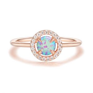 October Stone - PAVOI 14K Gold Plated Opal