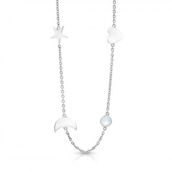 Moonstone Choker Necklace - To the Moon & back