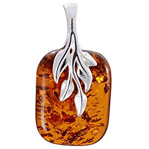 amber pendant