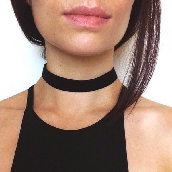 Ladies black deals choker