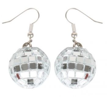 disco ball earring