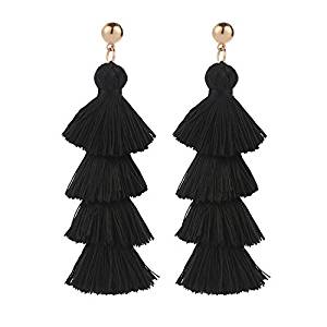 fringed earrings