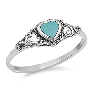 heart promise ring