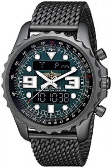 Breitling Men's M7836522-L521 Professional Chronospace Black Stainless Steel Quartz Watch
