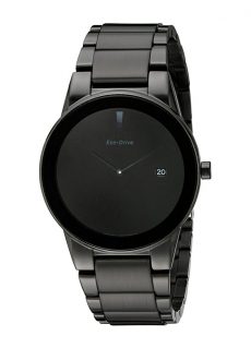 Citizen Men's Eco-Drive Black Ion-Plated Axiom Watch