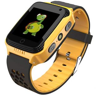 Smart Watch for Kids - Smart Watches for Boys Smartwatch GPS Tracker Watch Wrist Android Mobile Camera Cell Phone Best Gift for Girls Children boy Pink Blue Yellow