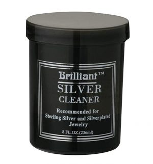 Brilliant® 8 Oz Silver Jewelry Cleaner with Cleaning Basket