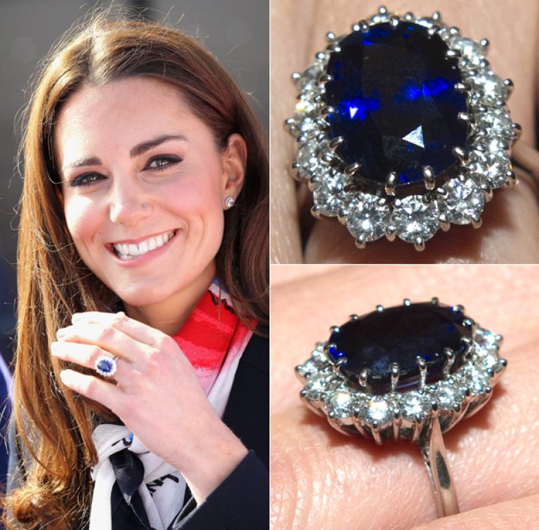 Kate Middleton sapphire ring