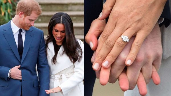 meghan markle engagemenr ting