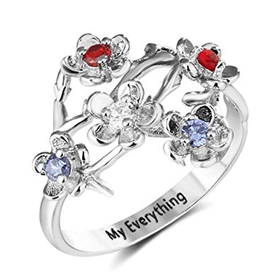 2-5 Birthstones Mother's Ring in … curated on LTK