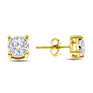 Diamond Miracle Plate Earring