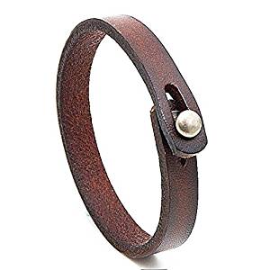 Handmade Unisex Genuine Leather Bracelet