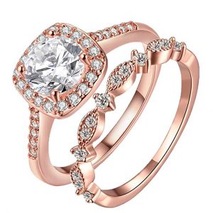 Rose Gold Princess Cut Rings Reviewed | JewelryJealousy