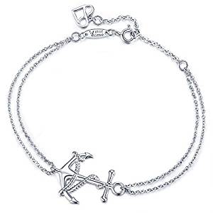 Anchor Static Charm Bracelet