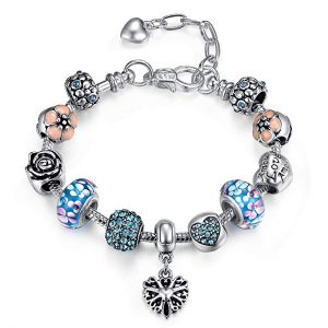 Beaded Charm Bracelet