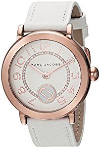 Marc Jacobs Women's 'Riley' Quartz Stainless Steel and Leather Casual Watch
