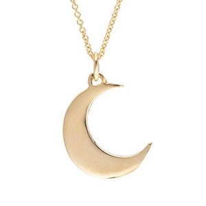 5.Lil Klein Jewelry Moon Neckalces