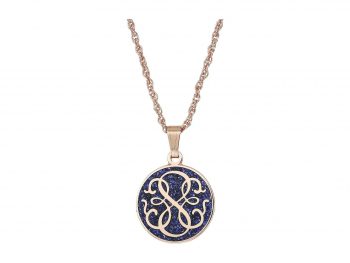 Alex and Ani Women's Color Infusion - Path of Life 18" Adjustable Necklace Shiny Rose Gold One Size