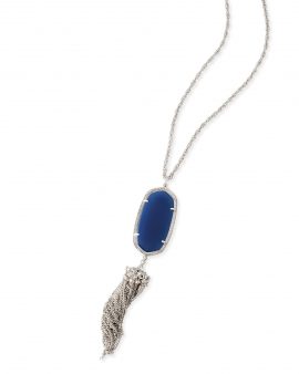 kendra scott necklaces rayne pendant navy eye