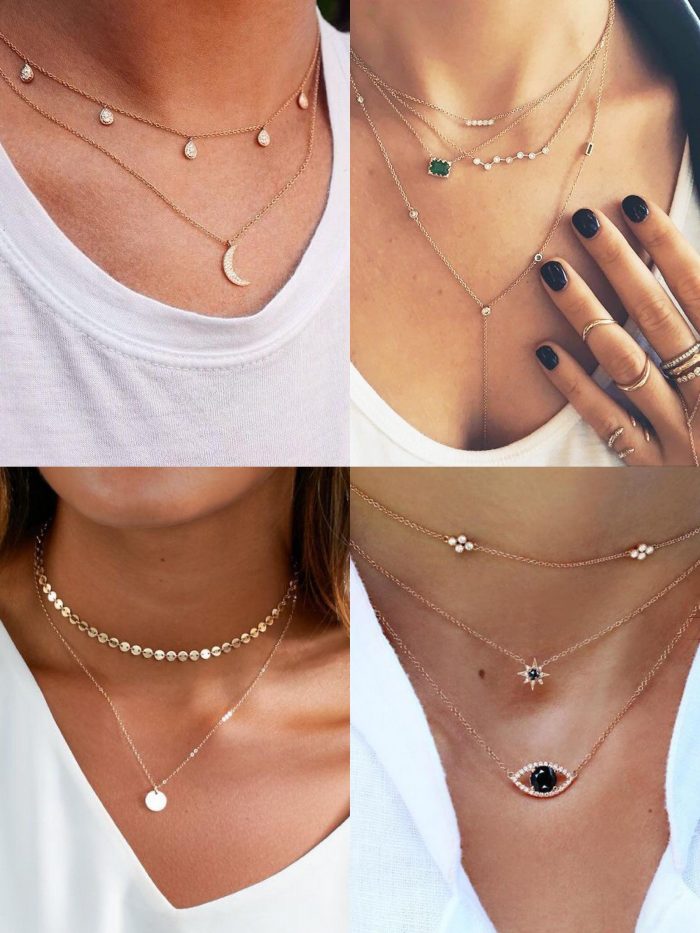 dainty necklaces