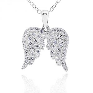 GemsChest Sterling Silver Pendant Necklace