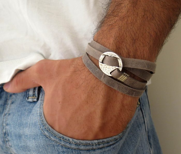 leather bracelet