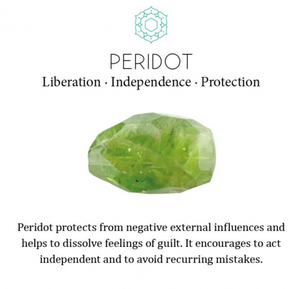 Peridot stone healing properties