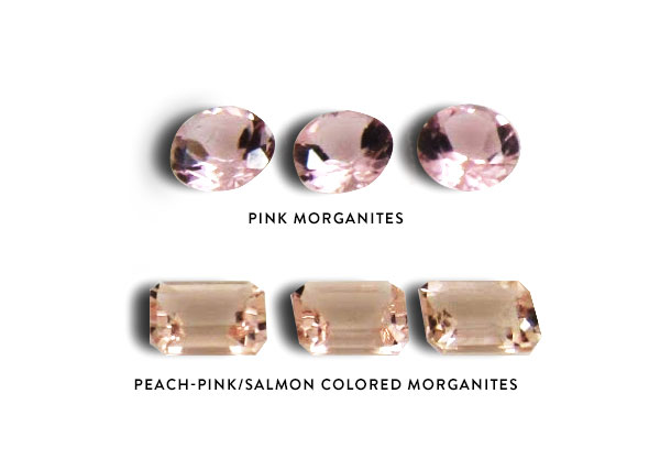 Morganite Colors