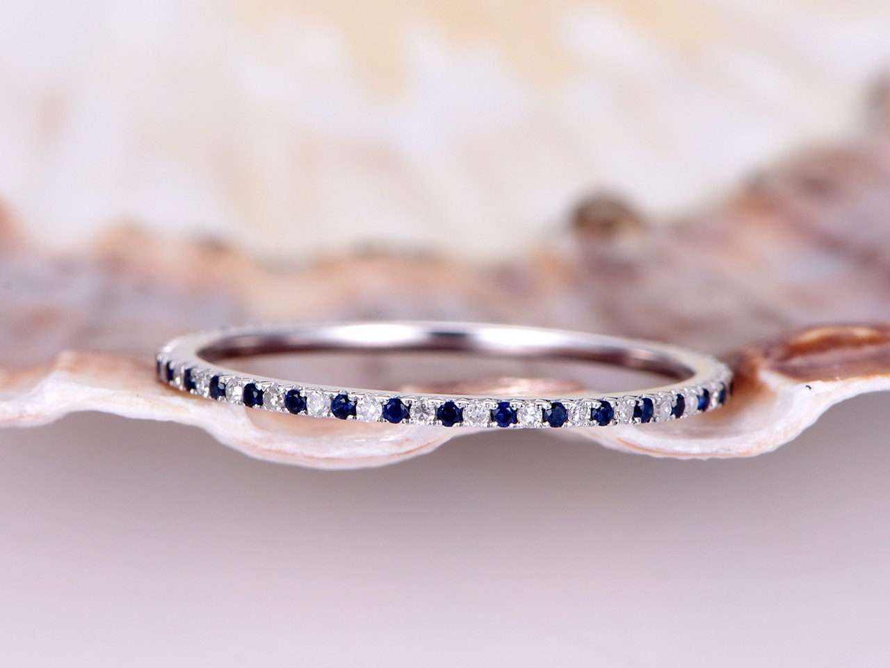 Our Favorite Sapphire Wedding Bands For 2024 JewelryJealousy   Sapphire Wedding Bands 