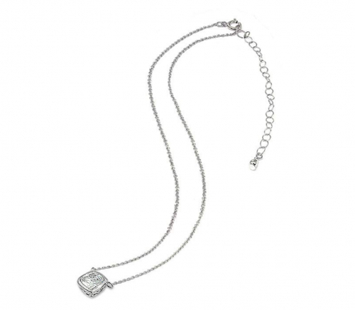 GemStar USA Sterling Silver Short Choker Necklace