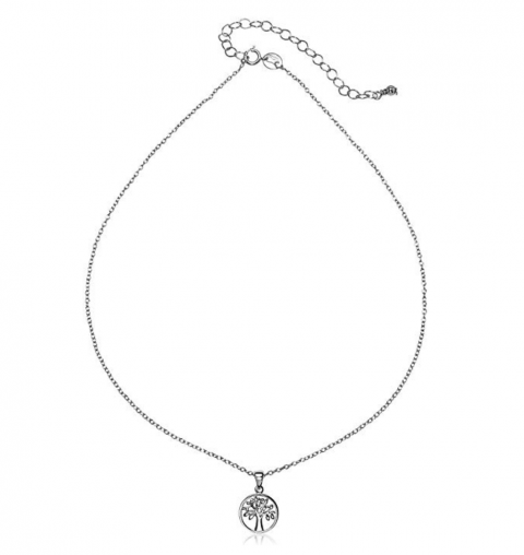 dainty choker necklace silver