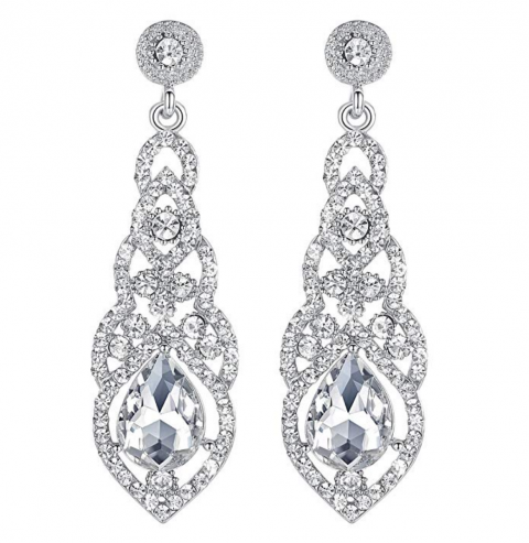 Mecresh Crystal Chandelier Earrings