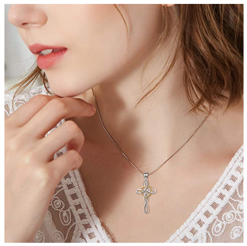 10. YFN Cross Necklace