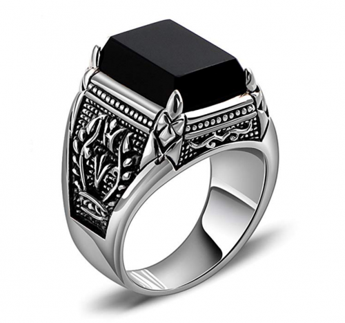 The Obsidian Ring Your Man Will Love | JewelryJealousy