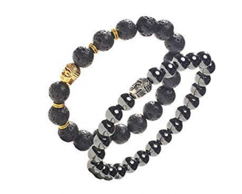 9. Earth Therapy Buddha Root Chakra Bracelet Set