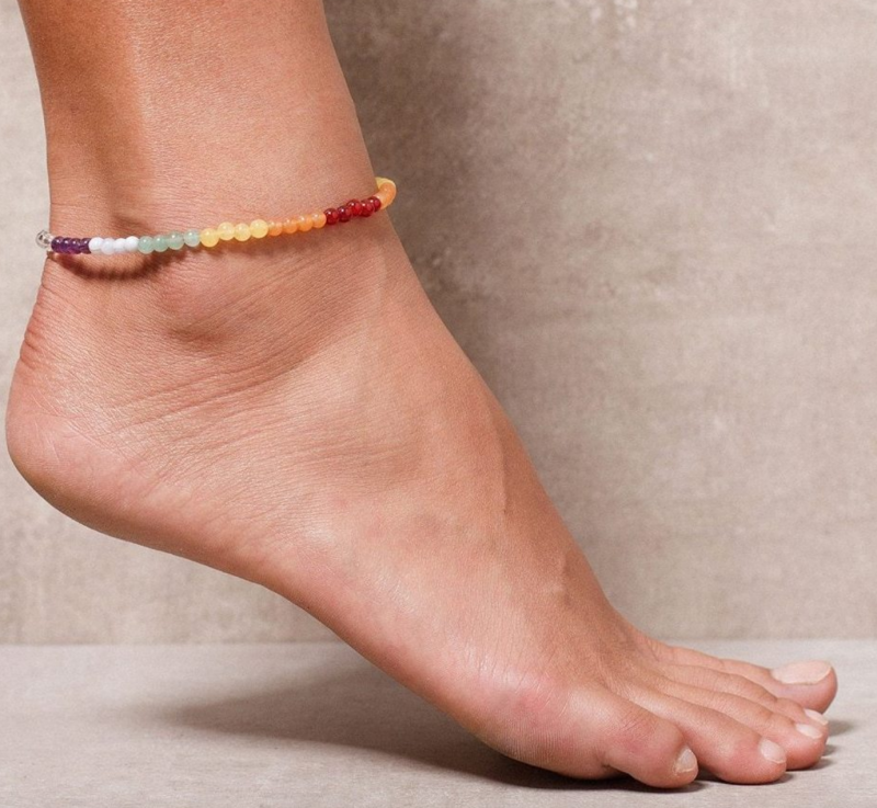 Ankle Chakra Bracelets