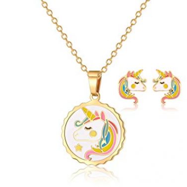 Vinjewelry Unicorn Pendant 