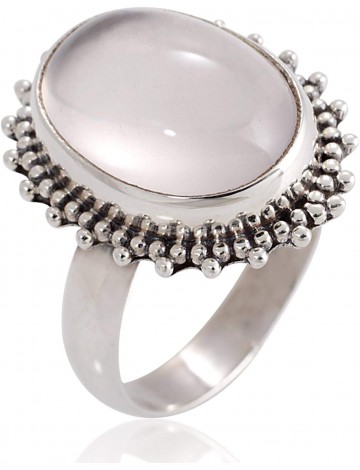  Chuvora Sterling Silver Moonstone Ring