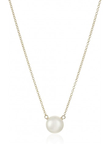 Dogeared White Pearl Necklace