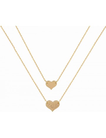  Mevecco Layered Handmade Love Necklace