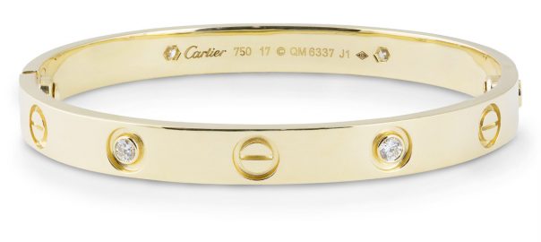 cartier heart lock bracelet